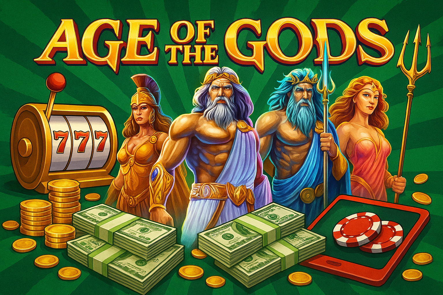 Age of the Gods WIN678 – Thần Thoại Hy Lạp, Quay Thắng Lớn